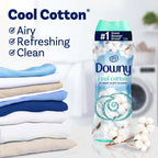 Downy In-Wash Laundry Scent Booster Beads, Cool Cotton Scent, 24 oz