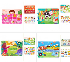 Children's Busy Book Educational Toys Repeated Paste Pi-Mart