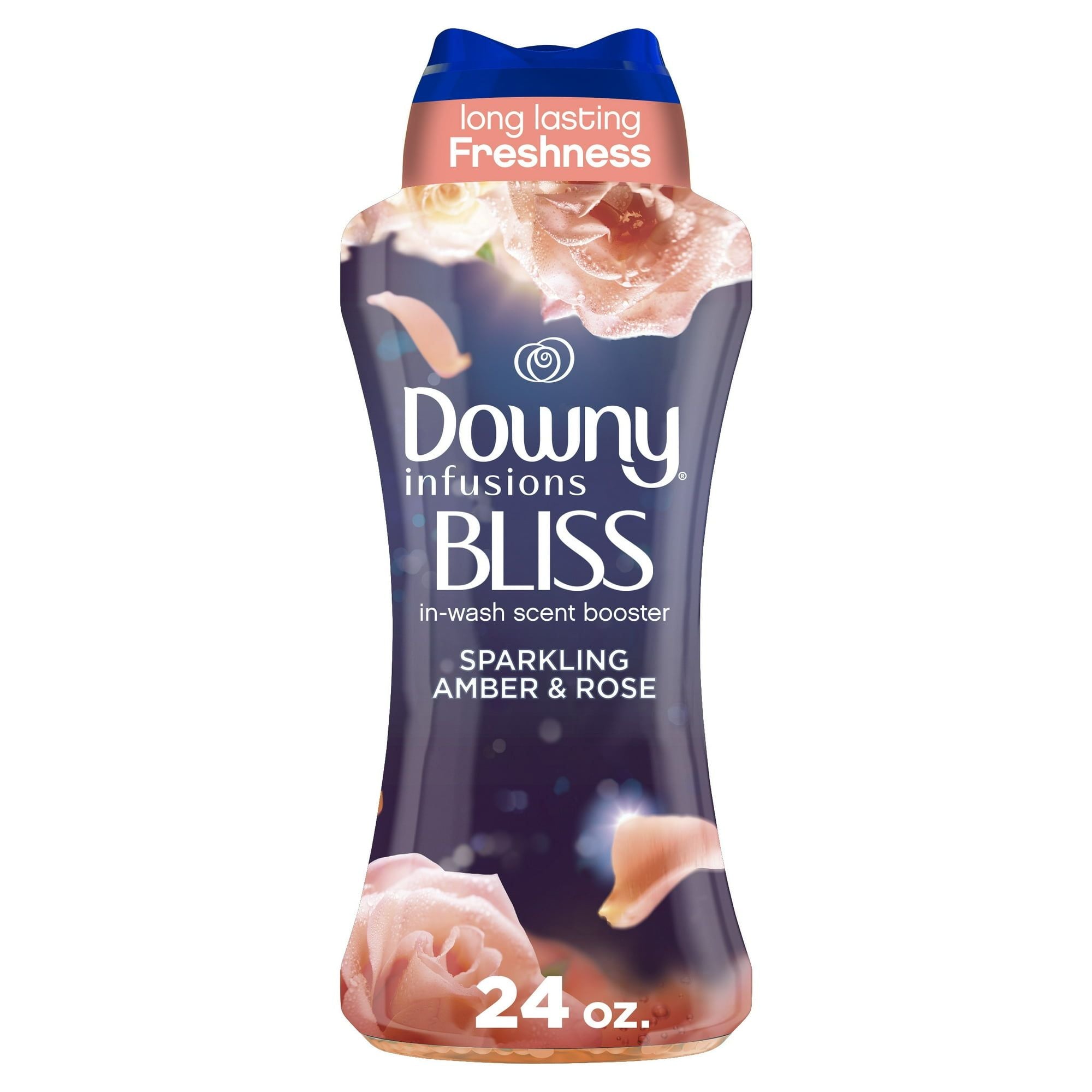 Downy Infusions Bliss Laundry Scent Booster Beads, Amber and Rose, 24 oz
