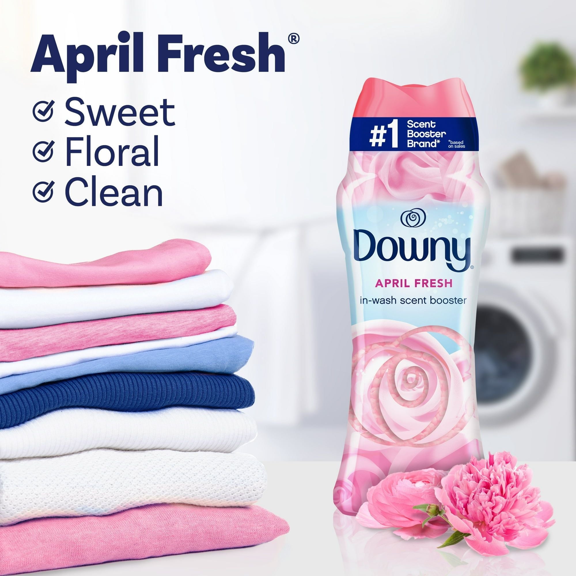 Downy Fresh Protect Febreze Odor-Defense, Scent Booster Beads, 14.8 oz