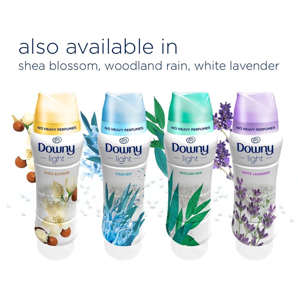 Downy Light Laundry Scent Booster Beads, Woodland Rain, 20.1 oz