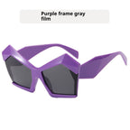 Oversized Square Cateye Polarized Sunglasses Big Trendy Style Fashionable Personality Big Frame Sunglasses New Fashionable & Popular Street Style Sunglasses For Women Stevvex