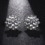 Christmas Snowflake Stud Earrings Pi-Mart