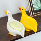 Creative Ceramic Soap Box Cute Duck Pi-Mart