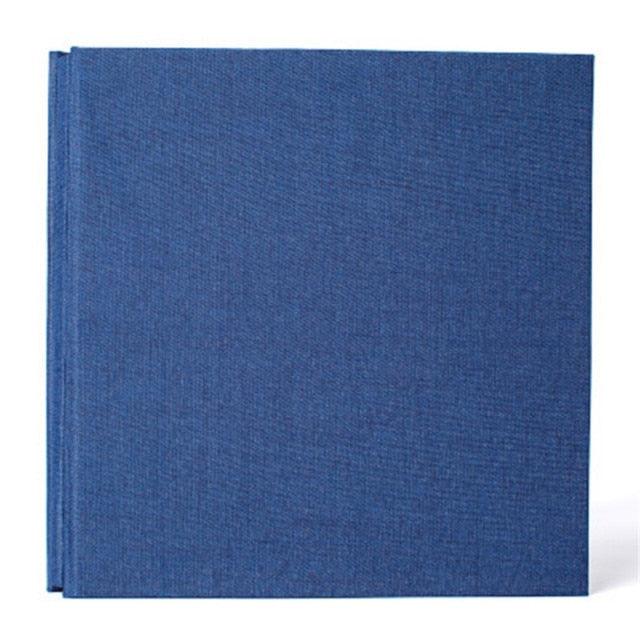 16-inch 20 Pages Self Adhesive Photo Album DIY Scrapbook Rustic Linen Cloth Cover Personalize Album for Wedding Memory Album  Home Decor House Decoration DIY Memorable Gifts For Loved Ones Stevvex