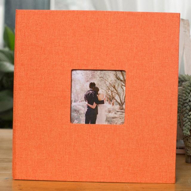 16 inch Linen DIY Photo Album Lovers Birthday Gift Wedding Photos Baby Photo Album Scrapbook DIY Photo Albums Family Scrapbook Albums Family Anniversary Gift For Couple Stevvex