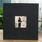 16 inch Linen DIY Photo Album Lovers Birthday Gift Wedding Photos Baby Photo Album Scrapbook DIY Photo Albums Family Scrapbook Albums Family Anniversary Gift For Couple Stevvex