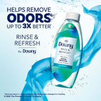 Downy Rinse & Refresh Laundry Odor Remover and Fabric Softener, Cool Cotton, 48 fl oz, 70 Loads