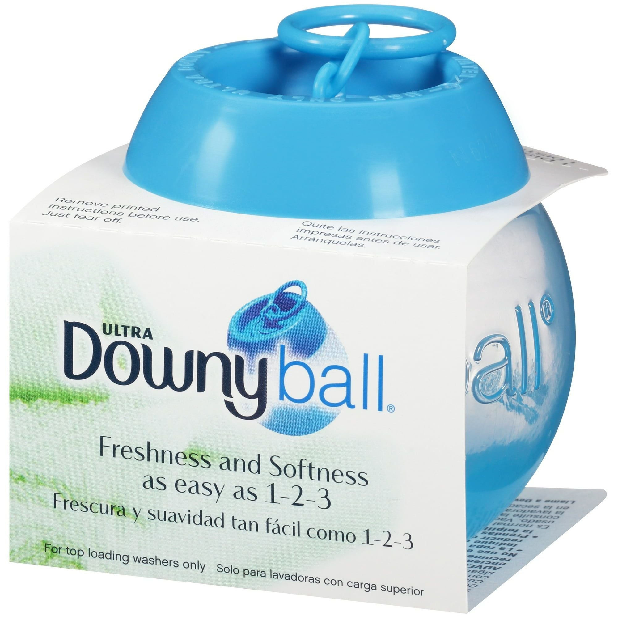 Downy Liquid Fabric Softener Dispenser Ball for Laundry, 1 Count