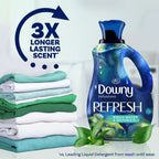 Downy Infusions Liquid Fabric Softener, Refresh, Birch Water & Botanicals, 56 fl oz