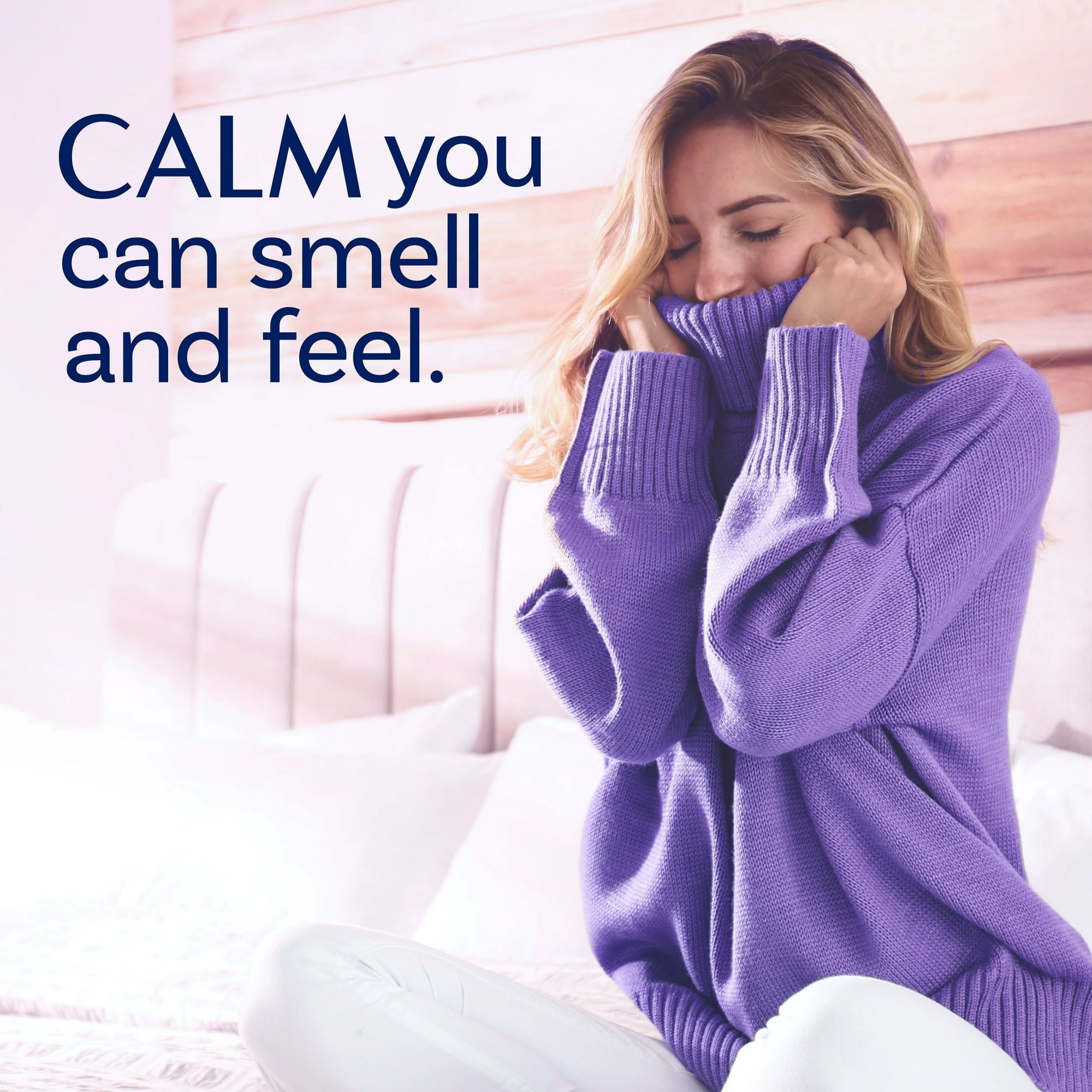 Downy Infusions Mega Dryer Sheets, CALM, Lavender, 80 Count