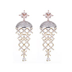 Women's Fashion Personality Flower Earrings Pi-Mart