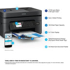 Epson WorkForce WF-2950 All-in-One Wireless Color Printer with Scanner, Copier and Fax