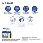 Epson WorkForce Pro WF-4833 Wireless All-in-One Printer with Auto 2-Sided Print, Copy, Scan and Fax, 50-Page ADF, 500-Sheet Paper Capacity, and 4.3" Color Touchscreen