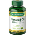 Nature's Bounty Flaxseed Oil Softgels; 1200 mg; 125 Count