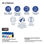 Epson WorkForce WF-2930 Wireless All-in-One Printer with Scan, Copy, Fax, Auto Document Feeder, Automatic 2-Sided Printing and 1.4" Color Display