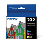 EPSON 232 Claria Ink Standard Capacity Color Combo Pack (T232520-S) Works with WorkForce WF-2930, WF-2950, Expression XP-4200, XP-4205