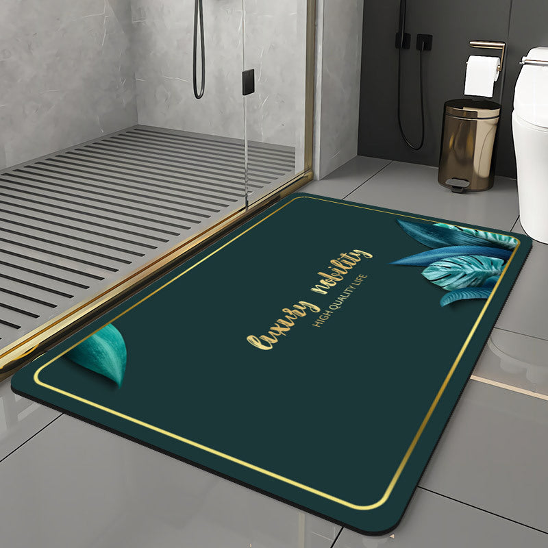 Soft Diatom Mud Bathroom Absorbent Mat Anti Slip Pi-Mart