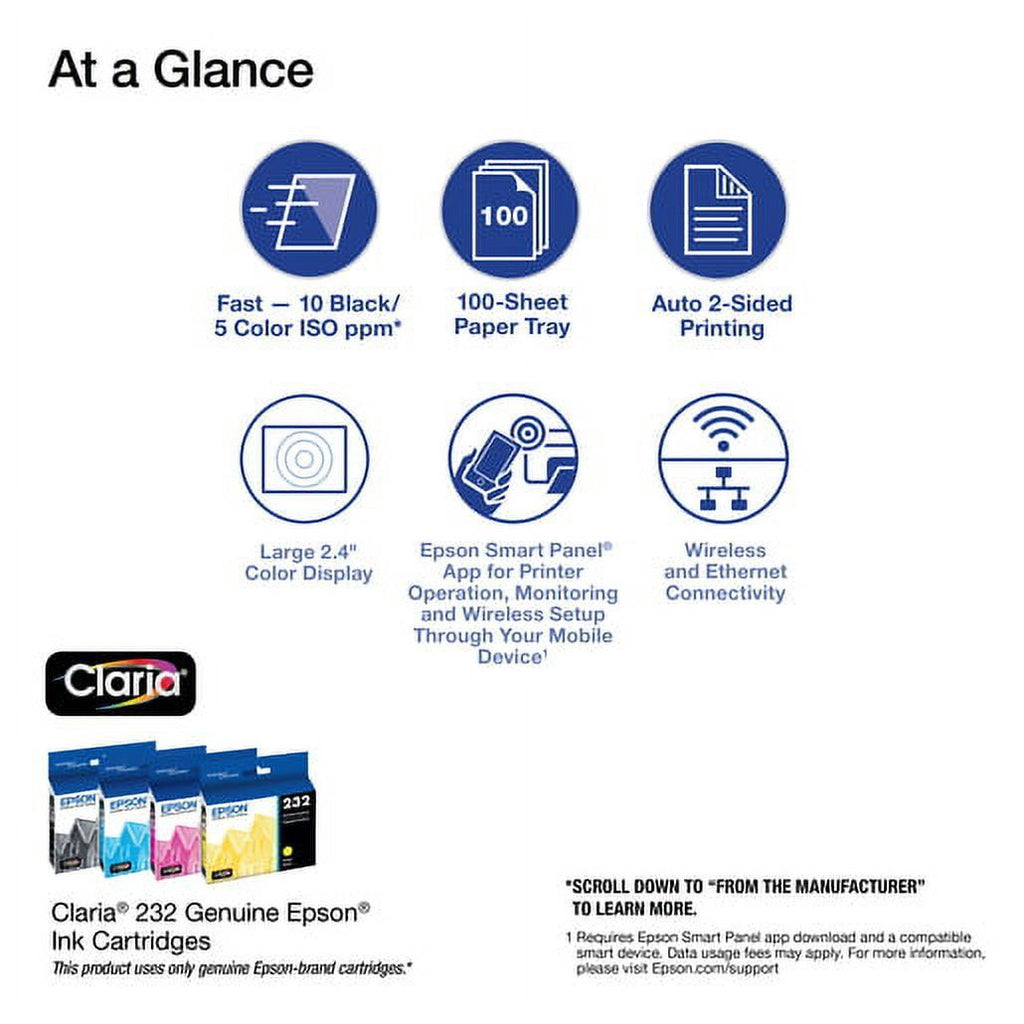 Epson Expression Home XP-4200 Wireless Color All-in-One Printer EasyOptionXY LLC