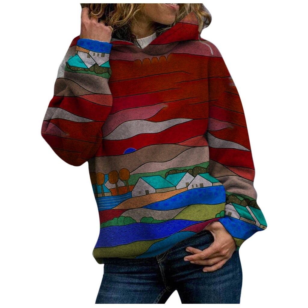 Cat print sweatshirt Pi-Mart
