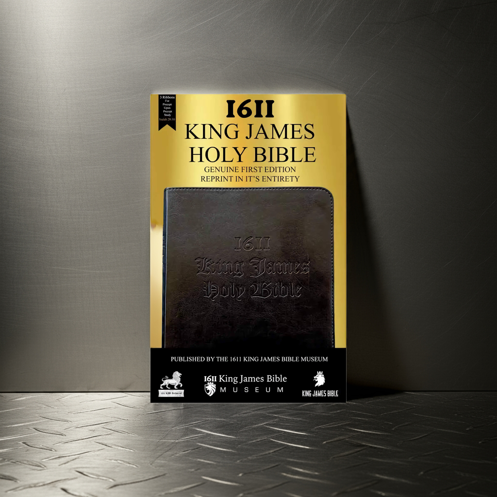 1611 King James Bible - Black KingdomWear