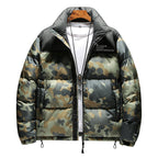 Korean Version of the Coat With Thick Warm Standing Collar
