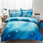 3D Print Bed Sheets Set Duvet Quilt Cover Sets Bed 4 Piece Pi-Mart