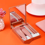 5Pcs Makeup Brushes Tool Set Cosmetic Powder Eye Shadow Foundation Blush Blending Make Up Brush Pi-Mart