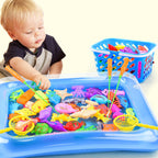 Magnetic Water Baby Fishing Toy Fish Sets Pi-Mart