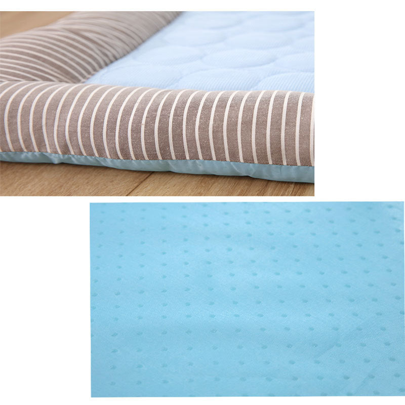 Pet Cooling Pad Bed For Dogs Cats Puppy Kitten Cool Mat Pet Blanket Ice Silk Material Soft For Summer Sleeping Pink Blue Breathable Pi-Mart