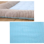 Pet Cooling Pad Bed For Dogs Cats Puppy Kitten Cool Mat Pet Blanket Ice Silk Material Soft For Summer Sleeping Pink Blue Breathable Pi-Mart
