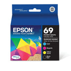 EPSON 69 DURABrite Ultra Ink Black & Color Combo Pack For CX-6000, CX-7000F, CX-7400, CX-8400, CX-9400, CX-9475, NX-400, NX-415, NX-510, NX-515, WF-1100, WF-600, WF-610 and other select models