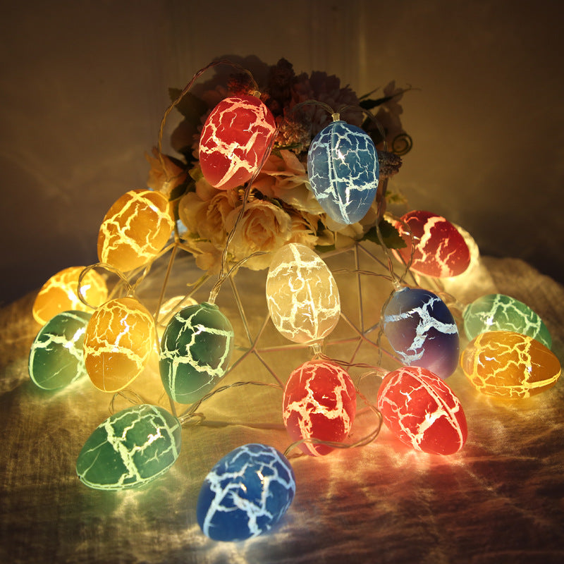 Crack Egg LED Light String Light Chain Ball LED String Lighting Lamp Bulb Light String Waterproof Easter Egg String Pi-Mart