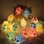 Crack Egg LED Light String Light Chain Ball LED String Lighting Lamp Bulb Light String Waterproof Easter Egg String Pi-Mart