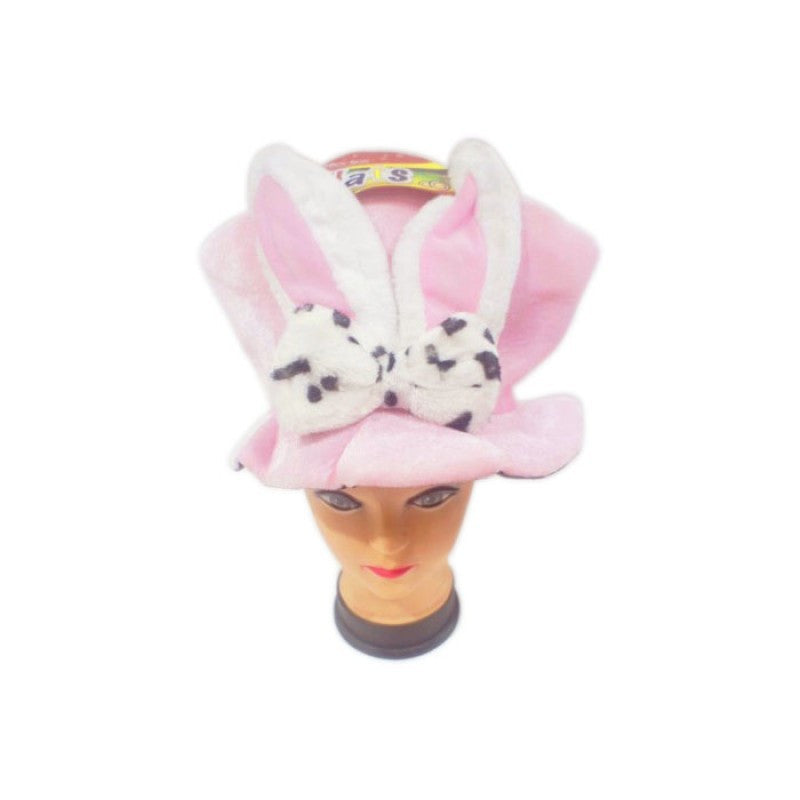 Easter Celebration Party Bunny Ear Hat Costume Accessories Cosplay Prop Easter Velvet Rabbit Ears Hat Party Decoration Pi-Mart