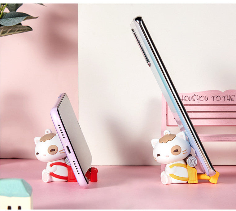 Universal Lazy Stand Creative Desktop Retractable Silicone Mobile Phone Stand Pi-Mart