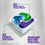 Cascade Platinum Plus Dish Detergent ActionPacs, Power of Bleach, Mountain Scent, 21 Count EasyOptionXY LLC