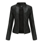 European And American Women's Leather Jackets