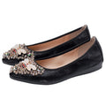 Rhinestone Single Shoes Women Korean Student Casual Shoes Pi-Mart