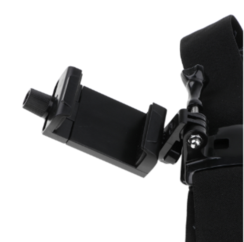 Headband Chest Strap Backpack Clip Mobile Phone Shooting Stand Pi-Mart