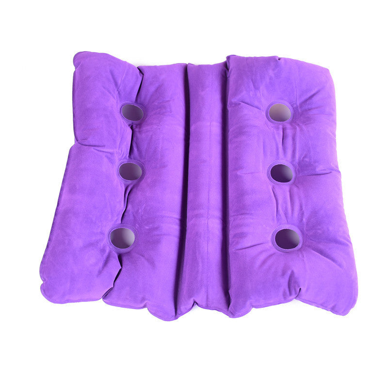 6-Hole Breathable Seat Cushion – Multi-Use Comfort for Wheelchairs, Travel &amp; Relaxation