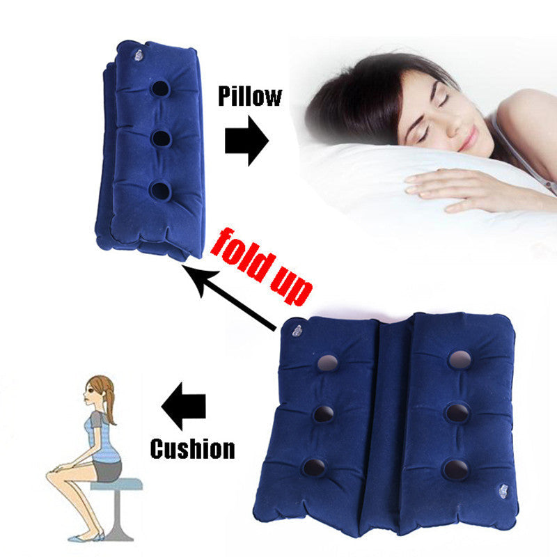 6-Hole Breathable Seat Cushion – Multi-Use Comfort for Wheelchairs, Travel &amp; Relaxation