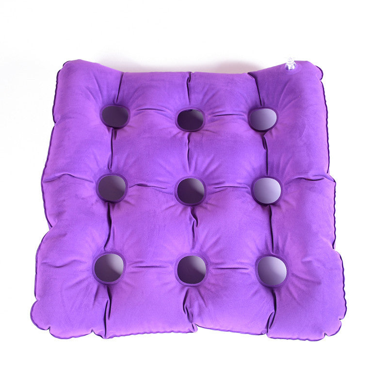 6-Hole Breathable Seat Cushion – Multi-Use Comfort for Wheelchairs, Travel &amp; Relaxation