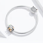 New 925 Sterling Silver Beaded Baby Elephant Animal Loose Beads