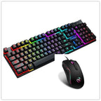 Gaming Usb Luminous Wired Keyboard Floating Manipulator Lootquake LLC