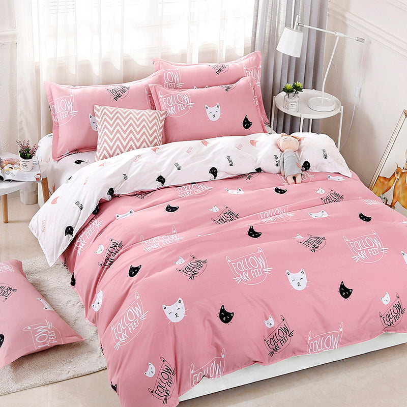 Three-piece Cotton Sheet Duvet Cover Pi-Mart