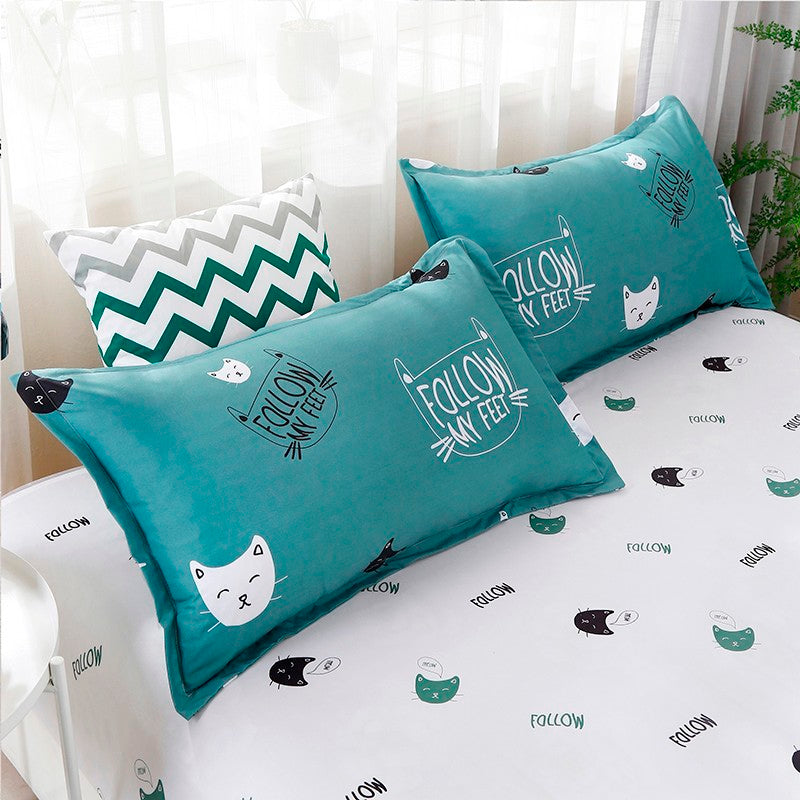 Three-piece Cotton Sheet Duvet Cover Pi-Mart