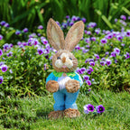 Easter Rabbit Decoration Ornaments Kindergarten Courtyard rabbit Decoration Garden Plant Corner Pi-Mart