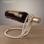 Pearl Necklace Wine Rack Suspended Wine Rack Creative Home Desktop Decoration Pi-Mart