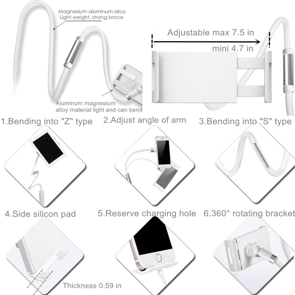 Universal 11.5-19Cm Mobile Phone Tablet Stand Pi-Mart
